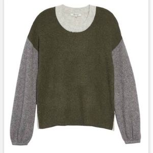 Madewell Payton Colorblock Sweater